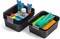 IRIS USA Plastic Storage Basket, Shelf Basket Organizer for Pantries